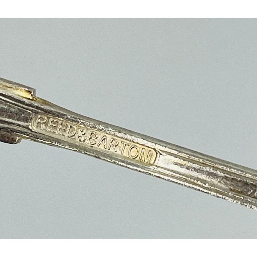 Reed and Barton Kings Cocktail Fork Silver Plate Vintage Antique 6 Inches